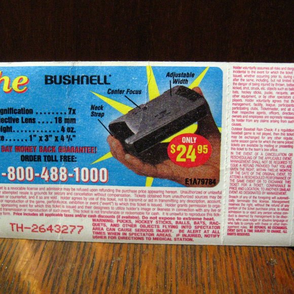 🎵 Mariah Carey 2000 Rainbow Concert Tour Ticket Stub - Picture 3 of 4